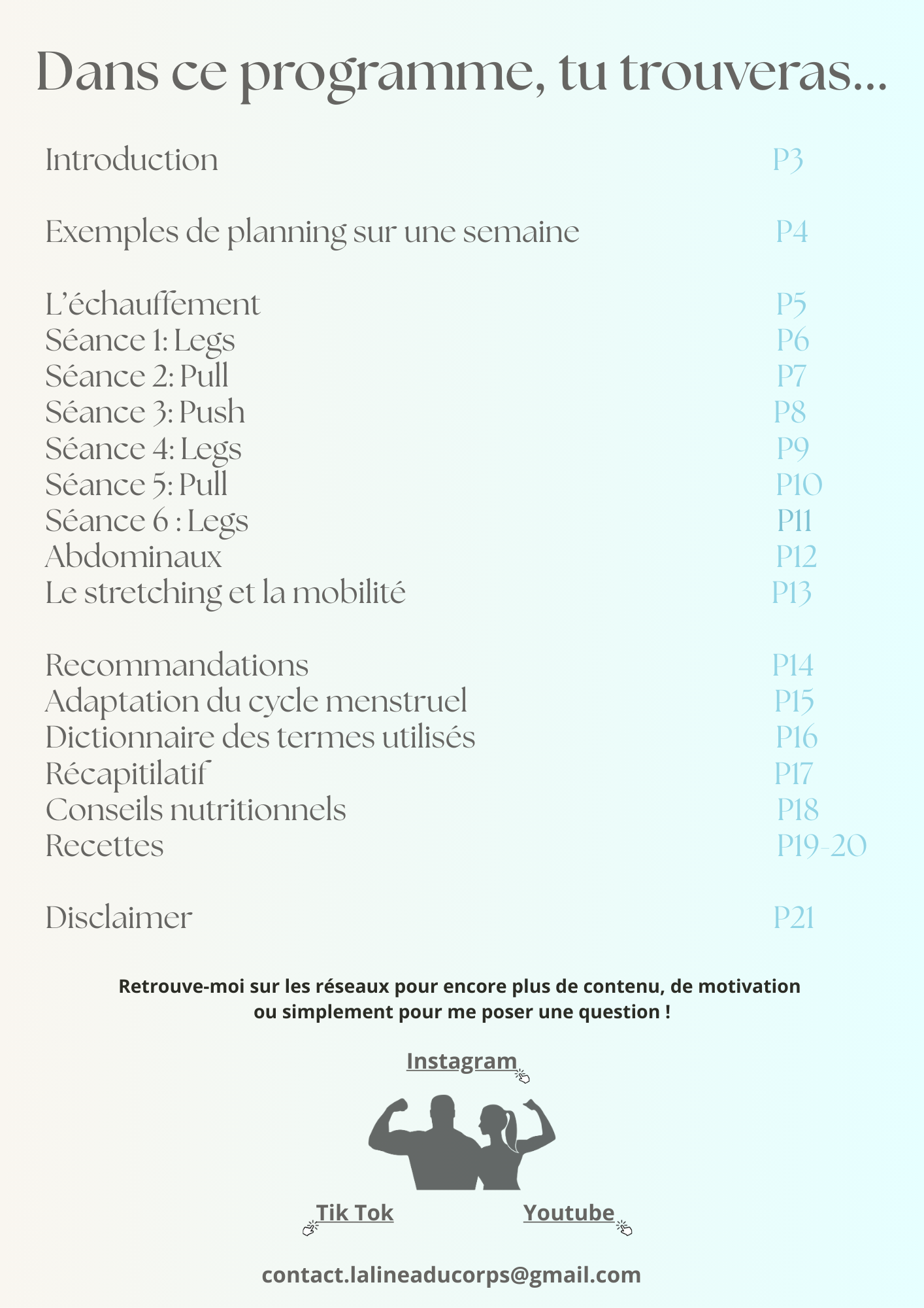 programme push pull legs